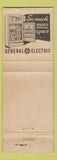 Matchbook Cover - Reynolds Electric General Electric Refrigerator