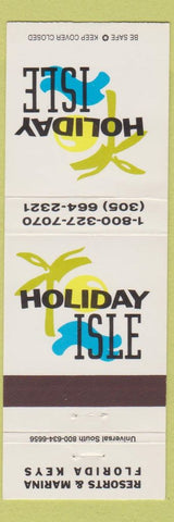 Matchbook Cover - Holiday Isle Florida Keys FL