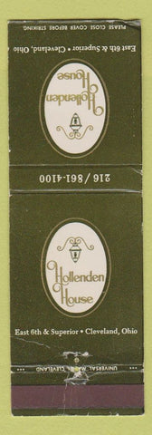 Matchbook Cover - Hollenden House Cleveland OH WEAR