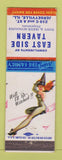 Matchbook Cover - East Side Tavern Jerseyville IL pinup