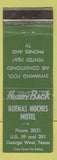 Matchbook Cover - Buenas Noches Motel George West TX
