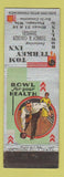 Matchbook Cover - Tom Turkey Inn Bowling Porage WI