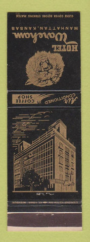 Matchbook Cover - Hotel Wareham Manhattan KS
