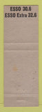 Matchbook Cover - June's Truck Stop Esso oil gas Lake Village AR