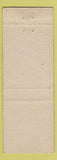 Matchbook Cover - Chef's Cafe Bakersfield CA