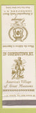 Matchbook Cover - Otesaga Resort Cooperstown NY