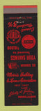 Matchbook Cover - Morris Building Loan Morris IL
