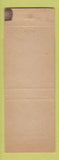 Matchbook Cover - The Shanty Chicken Basket Montrose Colorado