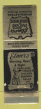 Matchbook Cover - Elmer's Pancake Steak House Portland OR girlie