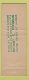 Matchbook Cover - Memorial Bridge Motor Court Augusta ME