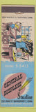 Matchbook Cover - General Displays Studios Bridgeport CT