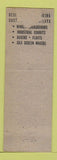 Matchbook Cover - General Displays Studios Bridgeport CT