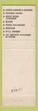 Matchbook Cover - Tomahawk Truck Stop North Platte NE oil gas