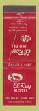 Matchbook Cover - El Rey Motel Globe AZ