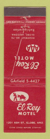 Matchbook Cover - El Rey Motel Globe AZ