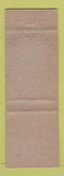 Matchbook Cover - Berg's Motel Lakota ND
