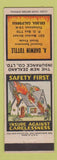 Matchbook Cover - A Darwin Tuttle Insurance Colusa CA