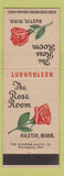 Matchbook Cover - Rose Room Austin MN