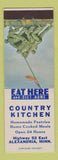 Matchbook Cover - Country Kitchen Alexandria MN
