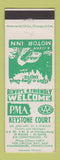 Matchbook Cover - Keystone Court Chambersburg PA