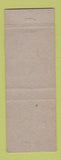 Matchbook Cover - Keystone Court Chambersburg PA