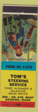 Matchbook Cover - Tom's Steering Service Gooding ID