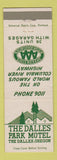 Matchbook Cover - Dalles Park Motel the Dalles OR