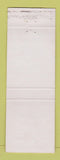 Matchbook Cover - Oregon Motel Eugene OR