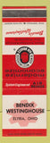 Matchbook Cover - Bendix Westinghouse Air Brakes Elyria OH