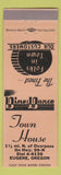 Matchbook Cover - Town House Eugene OR peach
