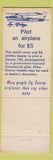 Matchbook Cover - Cessna Air Planes Huron SD