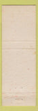 Matchbook Cover - Alps CAfe Mount Pleasant TX