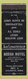 Matchbook Cover - Hoegh Motel Atlantic IA