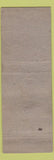Matchbook Cover - Veedol oil gas BLANK WORN