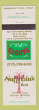 Matchbook Cover - Sullivan's North Paddys Pub Saginaw MI