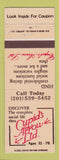 Matchbook Cover - Cupid's Arrow Dating Morris Plains NJ