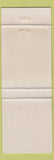 Matchbook Cover - Geisha Room Japanese Steak girlie