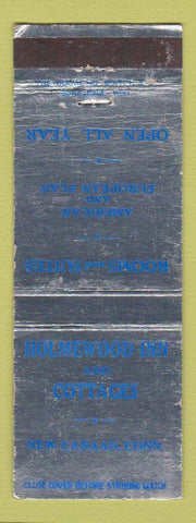 Matchbook Cover - Holmewood Inn Cottages New Canaan CT