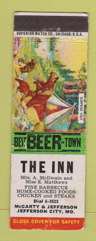 Matchbook Cover - The Inn Jefferson City MO