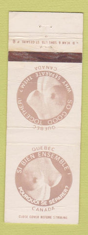Matchbook Cover - Si Bien Ensemble QC girlie nude WORN