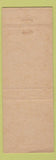 Matchbook Cover - Motel Carby Kingsville TX