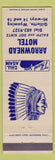 Matchbook Cover - Arrowhead Motel Gillette WY