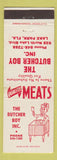 Matchbook Cover - Butcher Boy Meats Lake Park FL