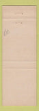 Matchbook Cover - Blue Bay Motel Apartments Miami Beach FL
