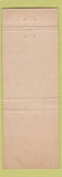 Matchbook Cover - Navarro Hotel Corsicana TX