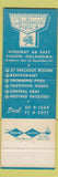 Matchbook Cover - Chateau Inn Hotel Yukon OK Route 66