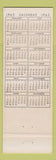 Matchbook Cover - Johnston Farm Equipment Tractors Furnace PA 1965