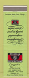 Matchbook Cover - Langguth's Drugs Yeadon PA