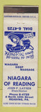 Matchbook Cover - Niagara of Reading PA Massage