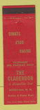 Matchbook Cover - Clarendon Inn Intervale NH
